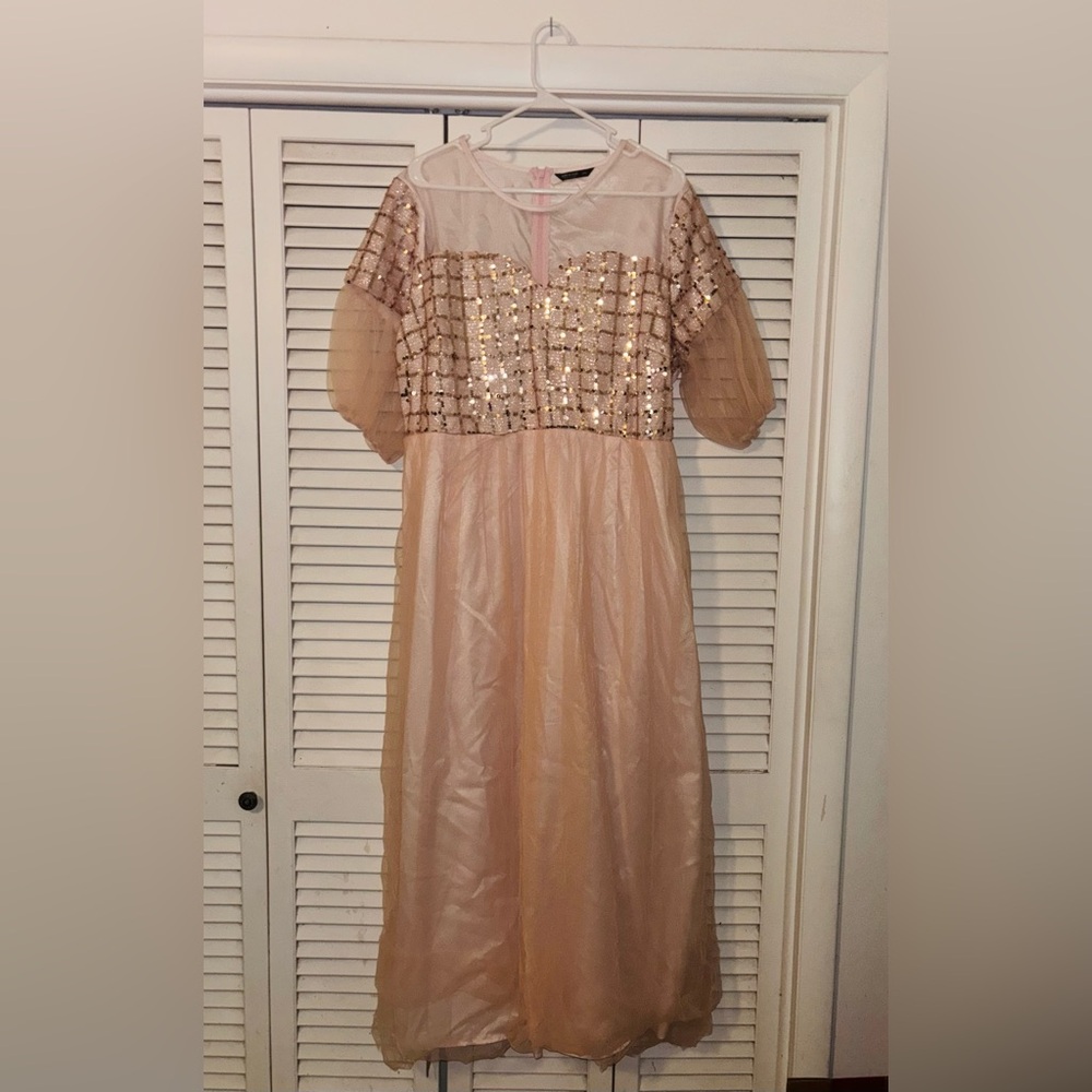 Women’s Sequin Maxi Dress